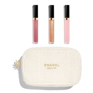 Chanel 2024 Maximum Brilliance Lipgloss Trio Holiday Set